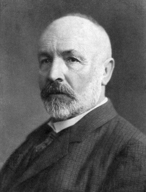 Retrato de Georg Cantor